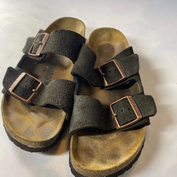 Birkenstock Arizona Brown Suede Mocha 38 EU 7-7.5 US, Wn - Picture 4 of 4